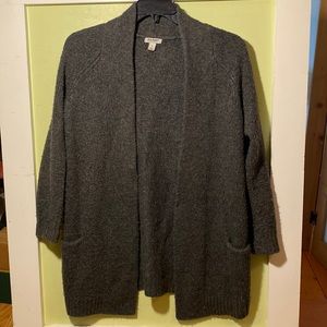 Grey old nave cardigan